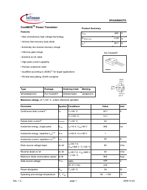 SP000216361 Datasheet PDF Infineon Technologies