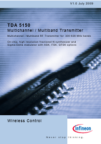TDA5150 Datasheet PDF Infineon Technologies