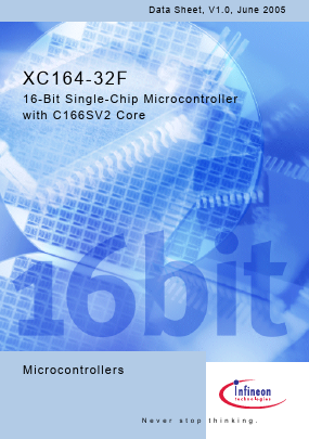 SAF-XC164CS-32F40F Datasheet PDF Infineon Technologies