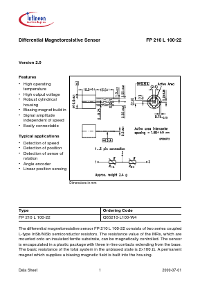 Q65210-L100-W4 Datasheet PDF Infineon Technologies