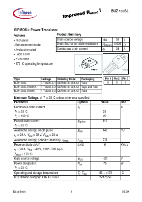 Q67040-S4008-A6 Datasheet PDF Infineon Technologies