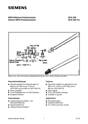 Q62702-P1000 Datasheet PDF Infineon Technologies