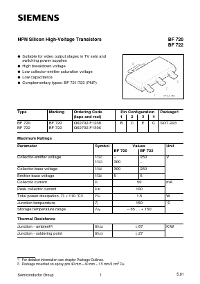 Q62702-F1306 Datasheet PDF Infineon Technologies