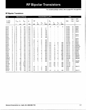 BF241_ Datasheet PDF Infineon Technologies