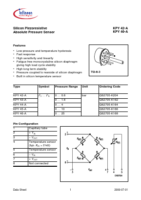KPY42A Datasheet PDF Infineon Technologies