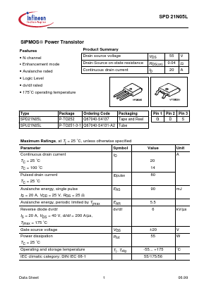 Q67040-S4137 Datasheet PDF Infineon Technologies