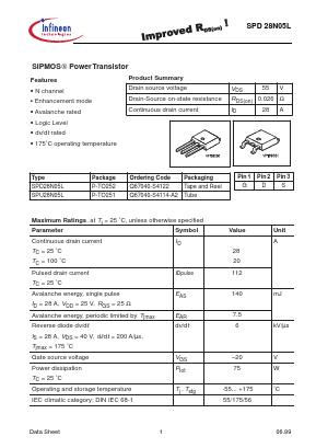 Q67040-S4122 Datasheet PDF Infineon Technologies