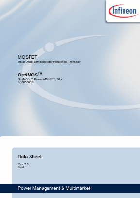 BSZ0506NS Datasheet PDF Infineon Technologies