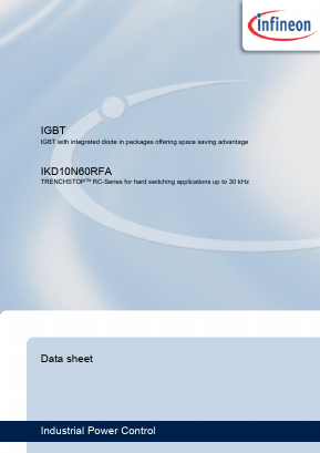 IKD10N60RFA Datasheet PDF Infineon Technologies
