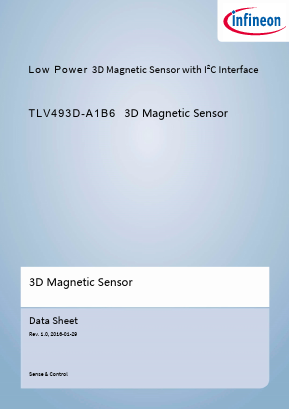 TLV493D-A1B6 Datasheet PDF Infineon Technologies