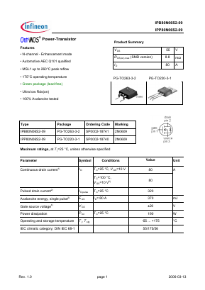 SP0002-18741 Datasheet PDF Infineon Technologies