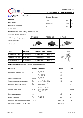 Q67042-S4104 Datasheet PDF Infineon Technologies