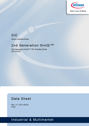 IDY10S120 Datasheet PDF Infineon Technologies