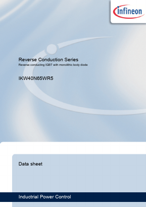 IKW40N65WR5 Datasheet PDF Infineon Technologies