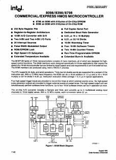 8098 Datasheet PDF Intel