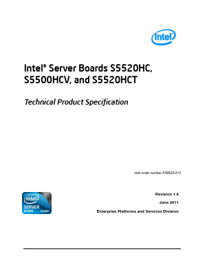 BB5520HCR Datasheet PDF Intel