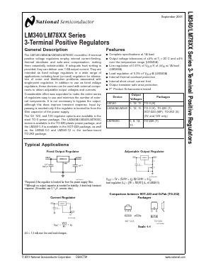 LM340MP-5.0 Datasheet PDF International Cmos Technology