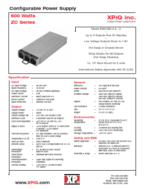 ZCD6C06NCPGI Datasheet PDF International Power DC Power Supplies