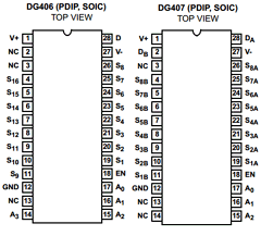 DG407 Datasheet PDF Intersil