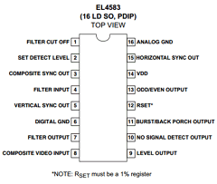 EL4583 Datasheet PDF Intersil