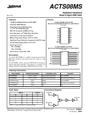 ACTS08HMSR Datasheet PDF Intersil