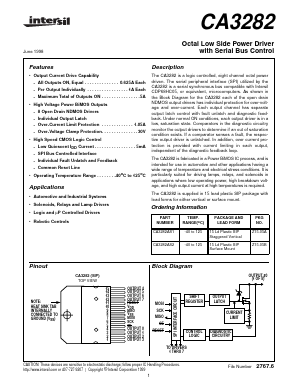 CA3282AS1 Datasheet PDF Intersil