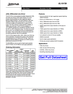 1517BIL Datasheet PDF Intersil