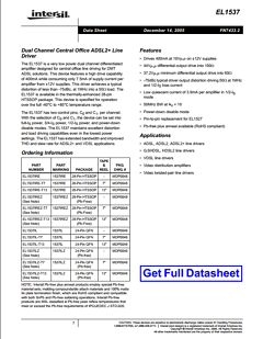 1537IL Datasheet PDF Intersil