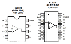 EL2020 Datasheet PDF Intersil