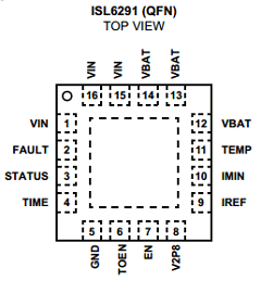 ISL6291-1CRZ-T Datasheet PDF Intersil