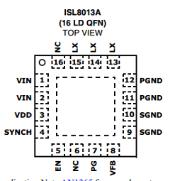 ISL8013A Datasheet PDF Intersil