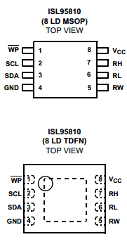 ISL95810UIRT8Z-T Datasheet PDF Intersil