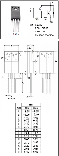 2SB1567 Datasheet PDF Inchange Semiconductor