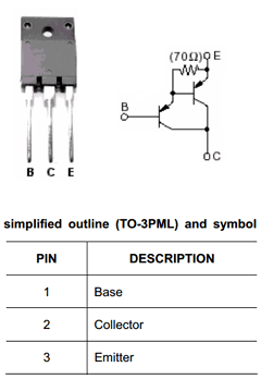 2SB1587 Datasheet PDF Inchange Semiconductor