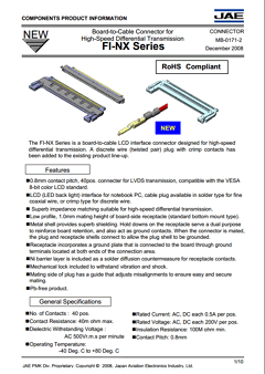 JACS-10393-2 Datasheet PDF Japan Aviation Electronics Industry, Ltd.