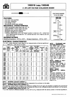 1N5519 Datasheet PDF Jinan Gude Electronic Device