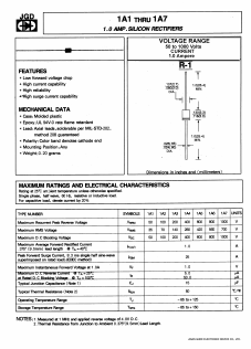 1A6 Datasheet PDF Jinan Gude Electronic Device