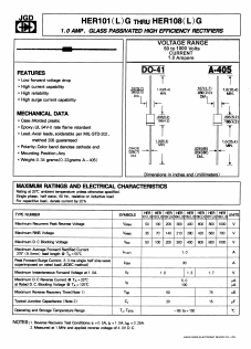 HER104LG Datasheet PDF Jinan Gude Electronic Device