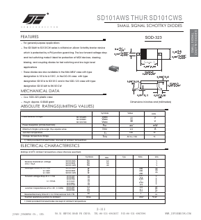 SD101CWS Datasheet PDF Jinan Jingheng (Group) Co.,Ltd
