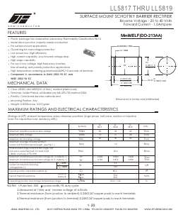 LL5817 Datasheet PDF Jinan Jingheng (Group) Co.,Ltd