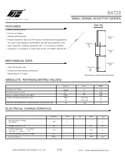 BAT29 Datasheet PDF Jinan Jing Heng Electronics Co., Ltd.