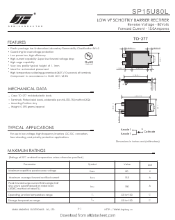 SP15U80L Datasheet PDF Jinan Jing Heng Electronics Co., Ltd.