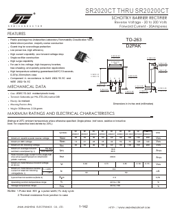 SR2040CT Datasheet PDF Jinan Jing Heng Electronics Co., Ltd.
