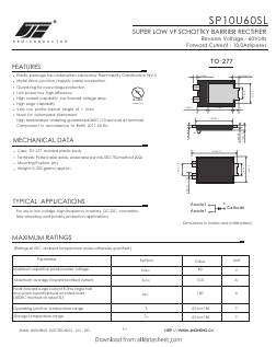 SP10U60SL Datasheet PDF Jinan Jing Heng Electronics Co., Ltd.