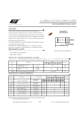 LLDB3 Datasheet PDF Jinan Jing Heng Electronics Co., Ltd.