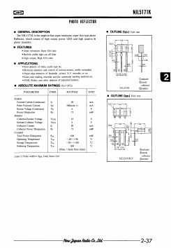 NJL5171K-F Datasheet PDF Japan Radio Corporation 