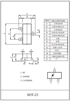BZX84C10-V Datasheet PDF KEC