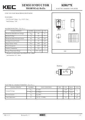 KDR377E Datasheet PDF KEC