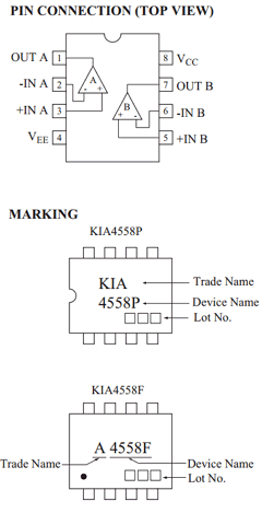 KIA4558P Datasheet PDF KEC