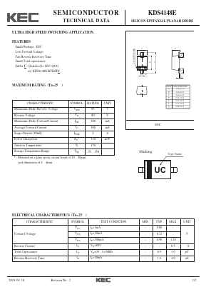 KDS4148E Datasheet PDF KEC